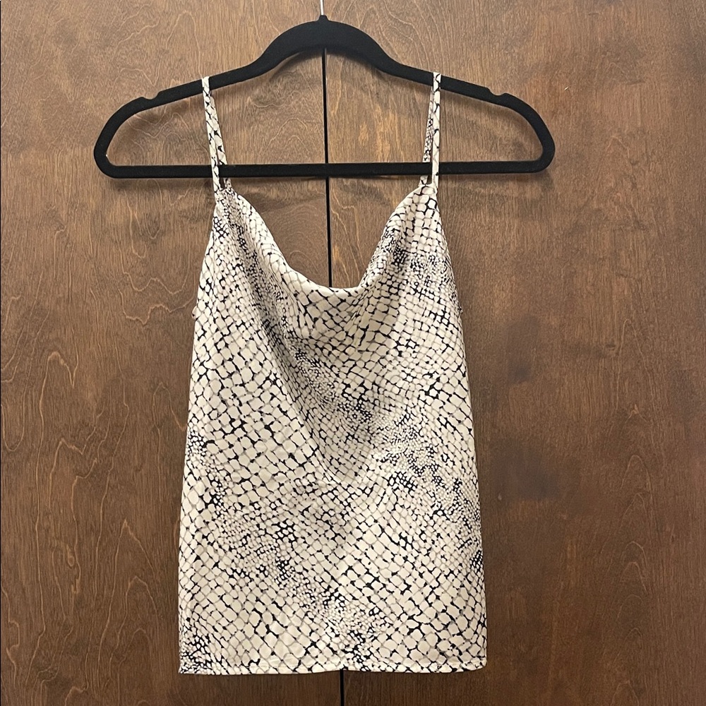 Banana Republic Elegant Snake Print Camisole Top